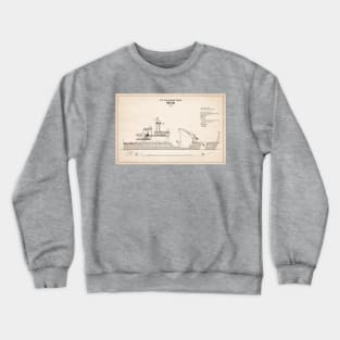 United States Coast Guard Cutter Spar wlb-206 - SD Crewneck Sweatshirt